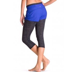 LIKE NEW- Athleta Go Getter 2 in 1 Knicker Capri